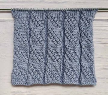 Cable Stitch Knitting Pattern
