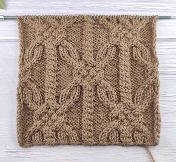 Aran Cable Knitting Pattern