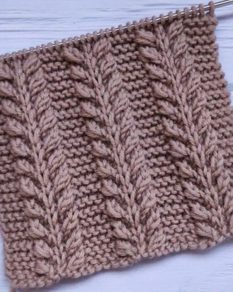 Cable Stitch Knitting Pattern