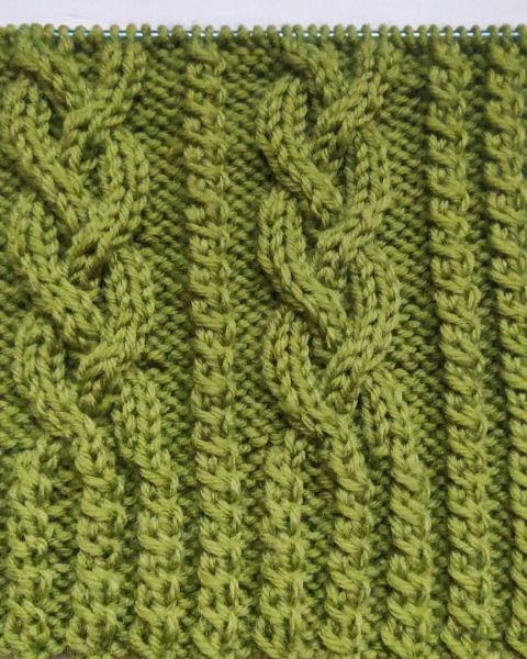 Cable Stitch Knitting Stitch 