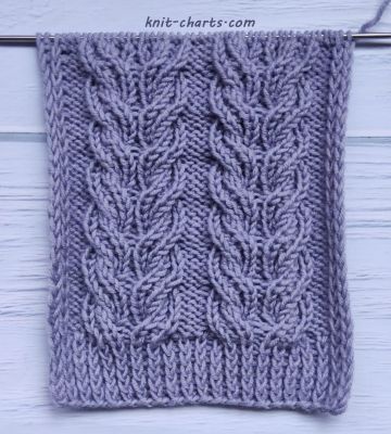 Cable Stitch Knitting Stitch 