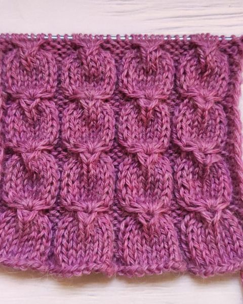 Mock Cable Stitch Knitting Pattern