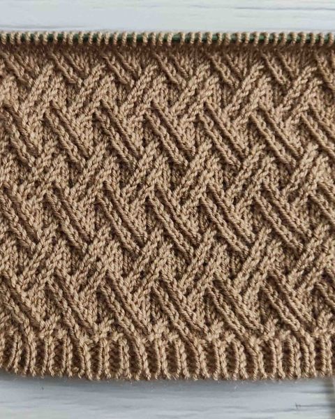 Twisted Stitches Knitting Pattern