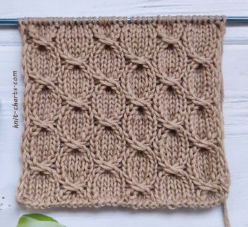 Rings Stitch Knitting Pattern