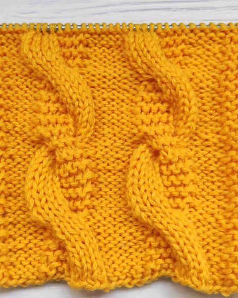 Mixed Cable Knitting Pattern