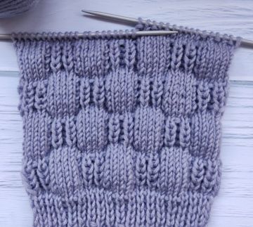 Checker Stitch Knitting Pattern