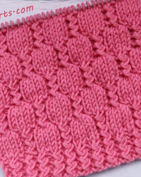 Checker Stitch Knitting Pattern