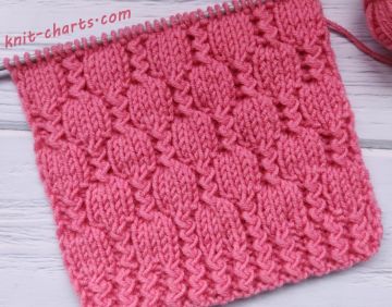 Checker Stitch Knitting Pattern