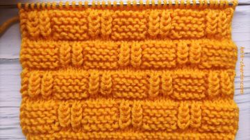 Checker Stitch Knitting Pattern