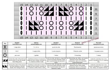 checker stitch chart