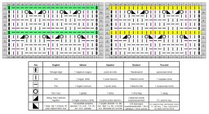 checker stitch chart