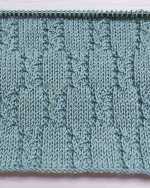 Checker Stitch Knitting Pattern