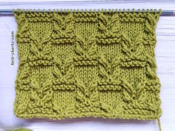 Checker Stitch Knitting Pattern