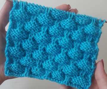 Checker Stitch Knitting Pattern