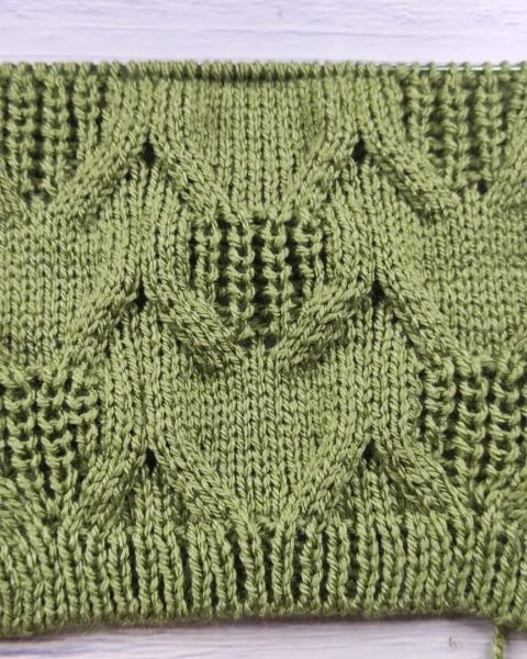 Checker Stitch Knitting Pattern