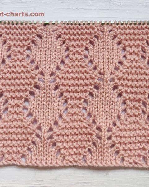 Diamond Stitch Knitting Pattern