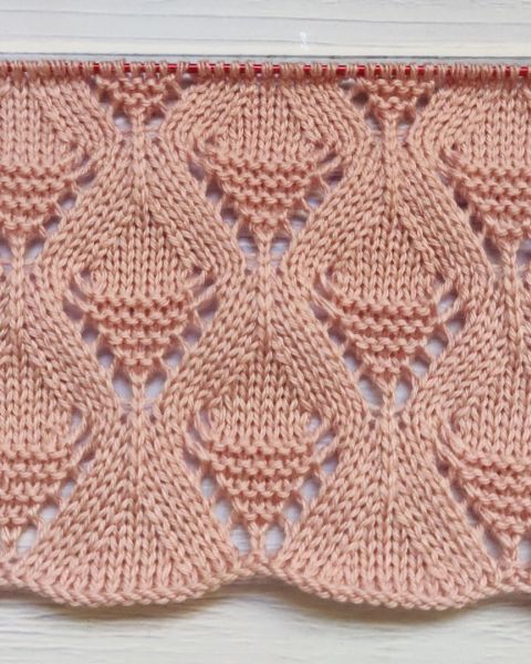 Diamond Stitch Knitting Pattern