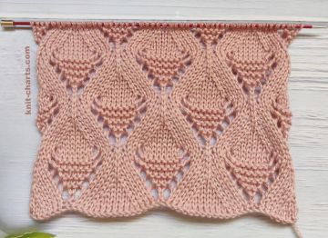 Diamond Stitch Knitting Pattern