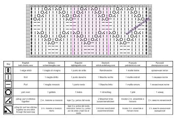 Diamond Stitch chart