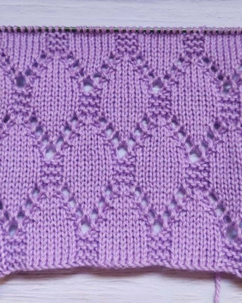 Diamond Stitch Knitting Pattern