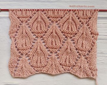 Diamond Stitch Knitting Pattern