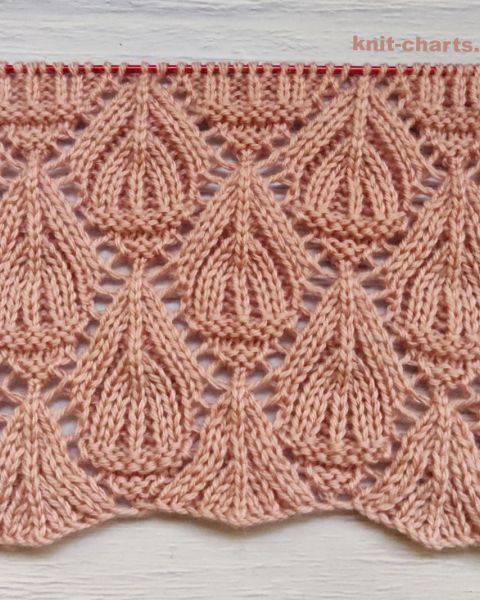 Diamond Stitch Knitting Pattern