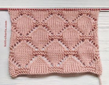 Diamond Stitch Knitting Pattern