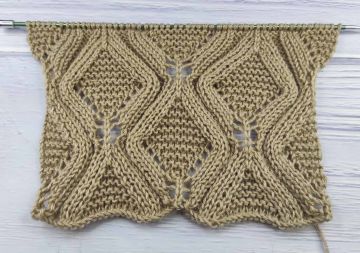 Diamond Stitch Knitting Pattern
