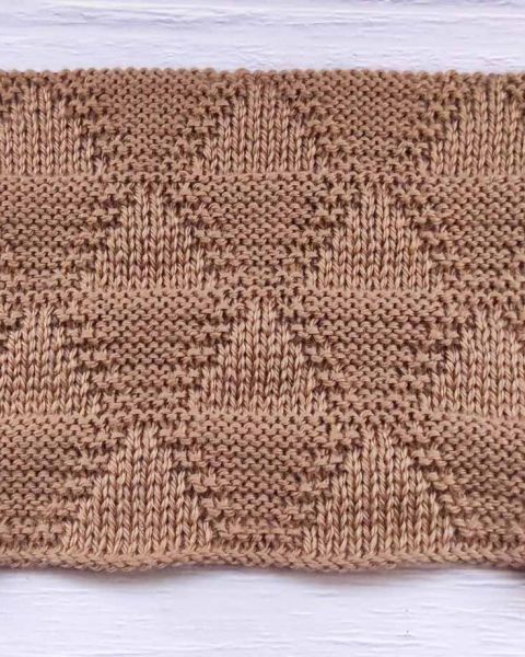 Diamond Stitch Knitting Pattern