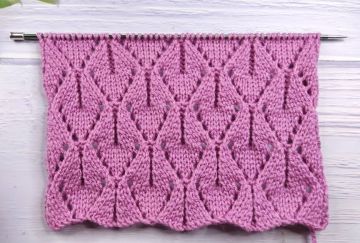 Diamond Stitch Knitting Pattern