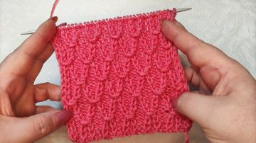 Diamond Stitch Knitting Pattern