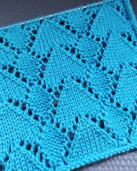 Diamond Stitch Knitting Pattern