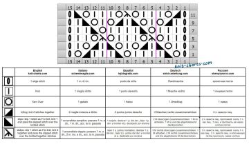 Diamond Stitch chart