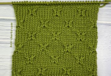 Diamond Stitch Knitting Pattern