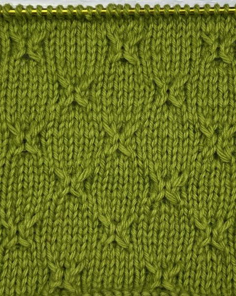 Diamond Stitch Knitting Pattern