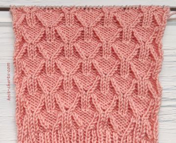 Diamond Stitch Knitting Pattern