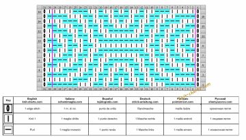 Diamond Stitch chart