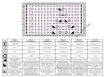 Diamond Stitch chart