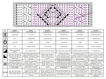 Diamond Stitch chart 
