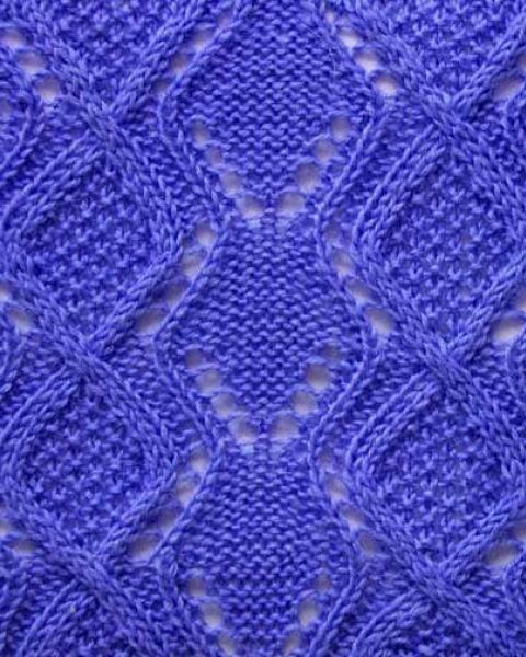 Diamond Knit Stitch