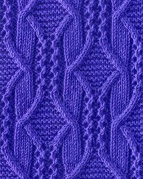 Diamond Knit Stitch