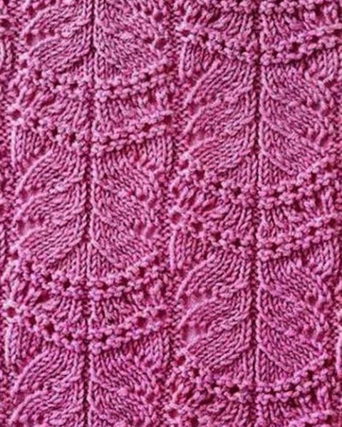 Fancy Knit Stitch Pattern