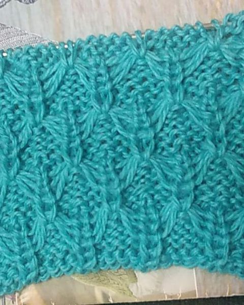 Fancy Knit Stitch Pattern