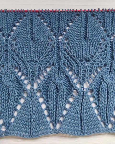 Fancy Stitch Knitting Pattern