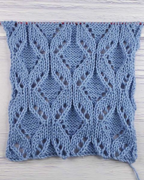 Fancy Stitch Knitting Pattern