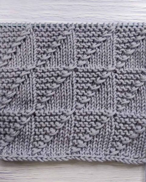 Fancy Stitch Knitting Pattern