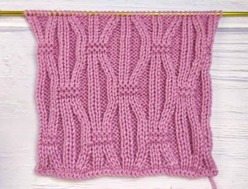 Fancy Stitch Knitting Pattern