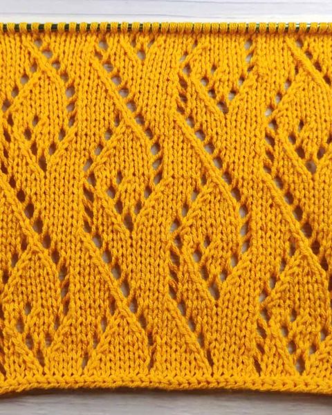 Fancy Stitch Knitting Pattern