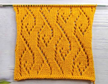Fancy Stitch Knitting Pattern
