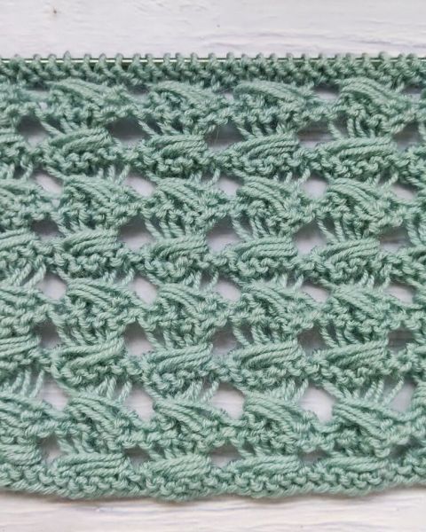Triple-Wrapped Stitches Knitting Pattern